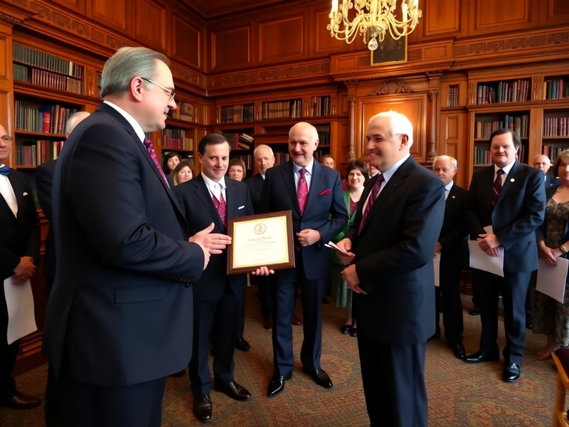 Malta Daniel Rondeau inducted as honorary president of La Renaissance Française