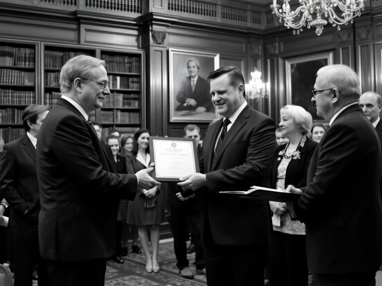 Malta Daniel Rondeau inducted as honorary president of La Renaissance Française