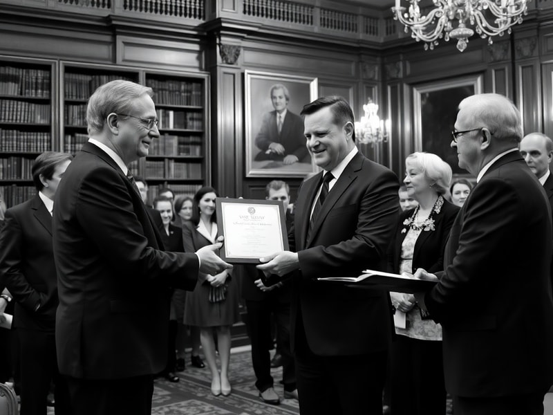 Malta Daniel Rondeau inducted as honorary president of La Renaissance Française