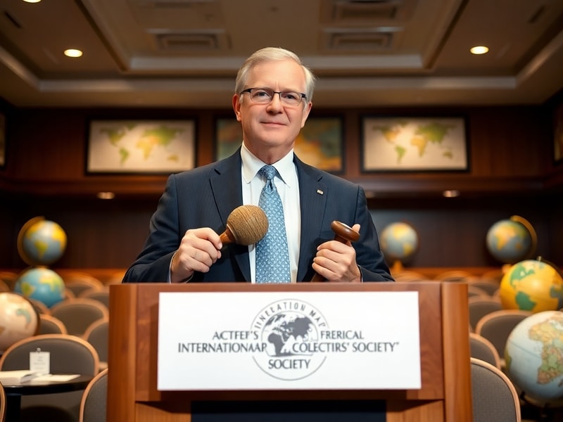 Malta Joseph Schirò appointed chair of International Map Collectors’ Society