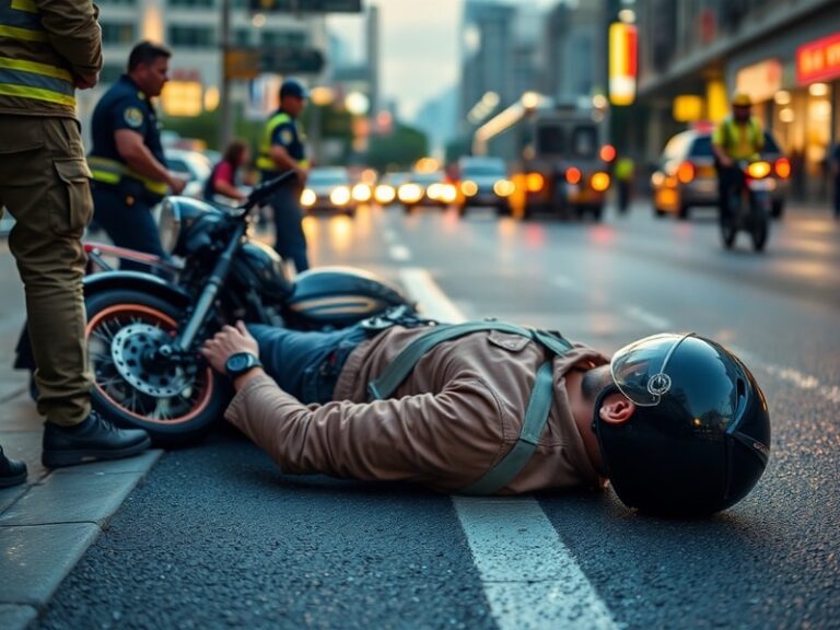 Malta Motorcyclist hospitalised after falling off his motorcycle