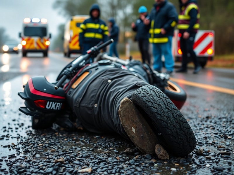 Malta Motorcyclist hospitalised after falling off his motorcycle