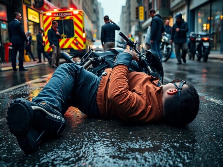 Malta Motorcyclist hospitalised after falling off his motorcycle