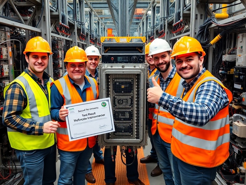 Malta Manufacture, testing of second interconnector completed