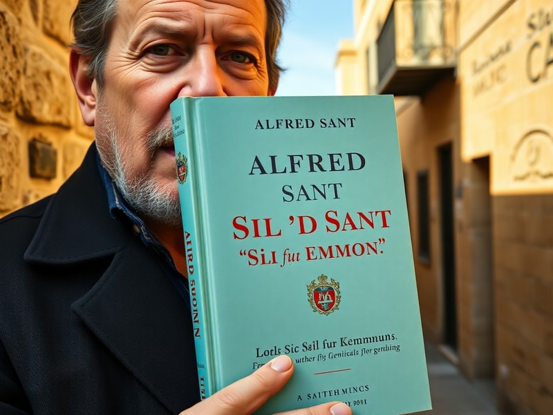 Malta Alfred Sant’s seminal novel ‘Silġ fuq Kemmuna’ released in English