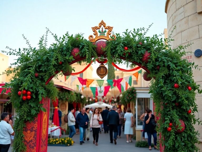 Malta Mqabba festive archway wins national Maltese craftsmanship award