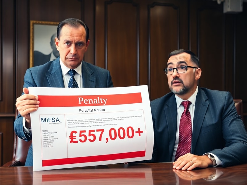 Malta MFSA imposed over €570,000 in penalties last year