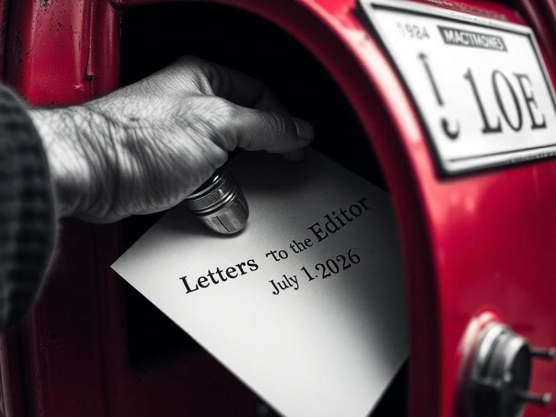 Malta Letters to the editor – July 1, 2026