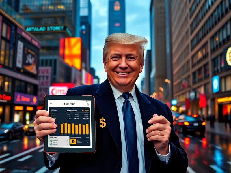 Malta Trump earned over $1 bn from crypto ventures in 2025