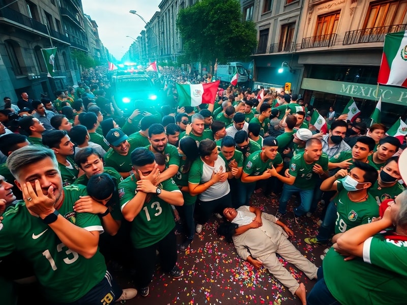 Malta Two dead in World Cup celebrations in Mexico City