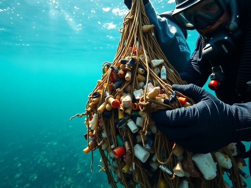 Malta 425kg of waste collected in weekend seabed cleanup