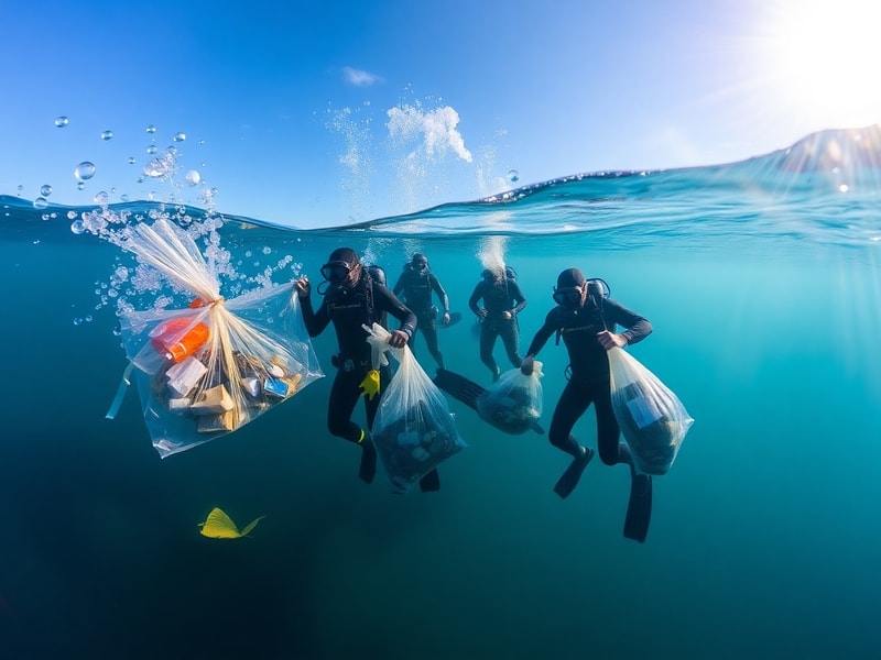 Malta 425kg of waste collected in weekend seabed cleanup