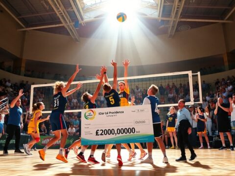 Volleyball Marathon Kicks Off for Id-Dar tal-Providenza